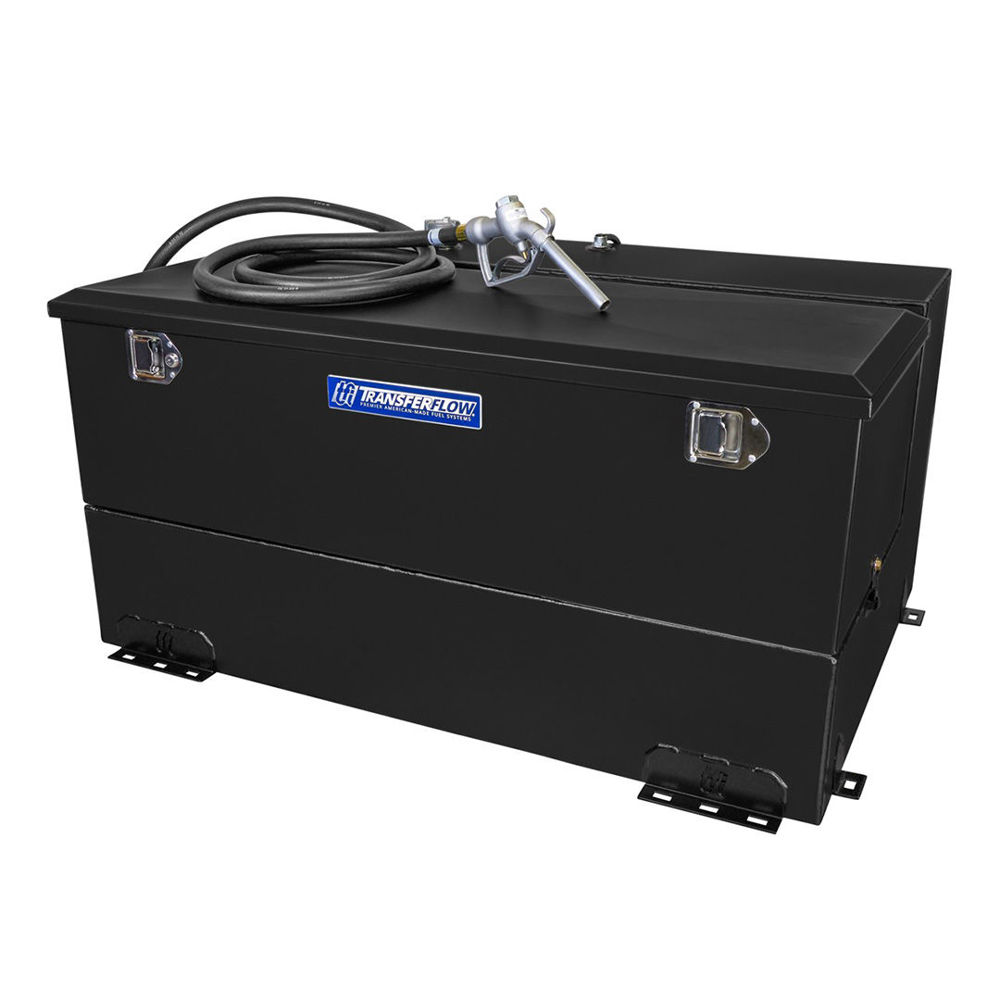 100 Gallon L-Shaped Refueling Tank and Toolbox combo