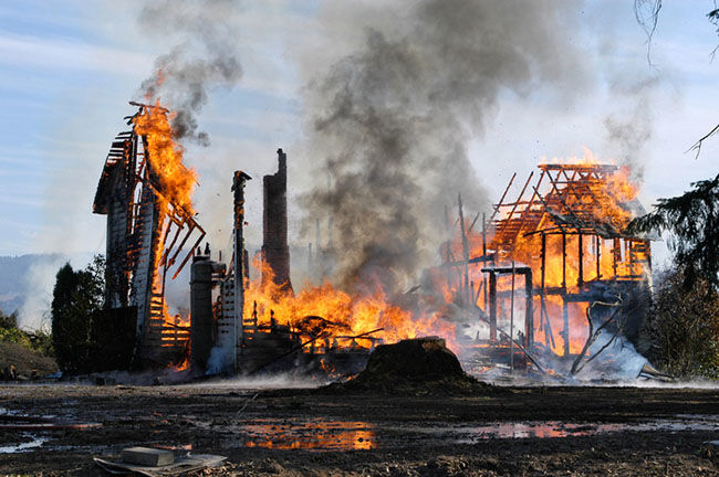 Building Fire Image Business Interruption Insurance