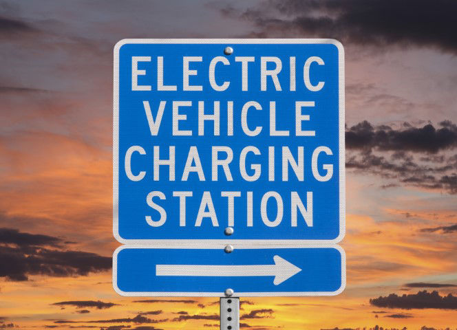 Electric Charging Station Sign