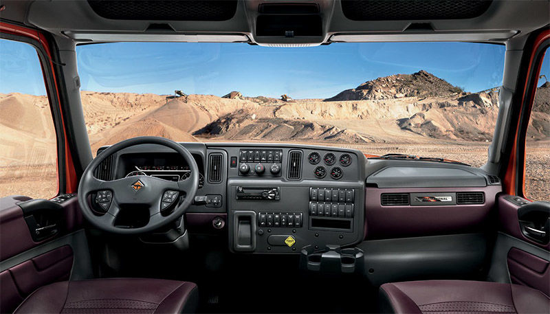 International Truck HV Series - Driver First Interior